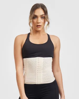 Core Trainer Everyday Breathable Non Latex Waist Trainer Neutral