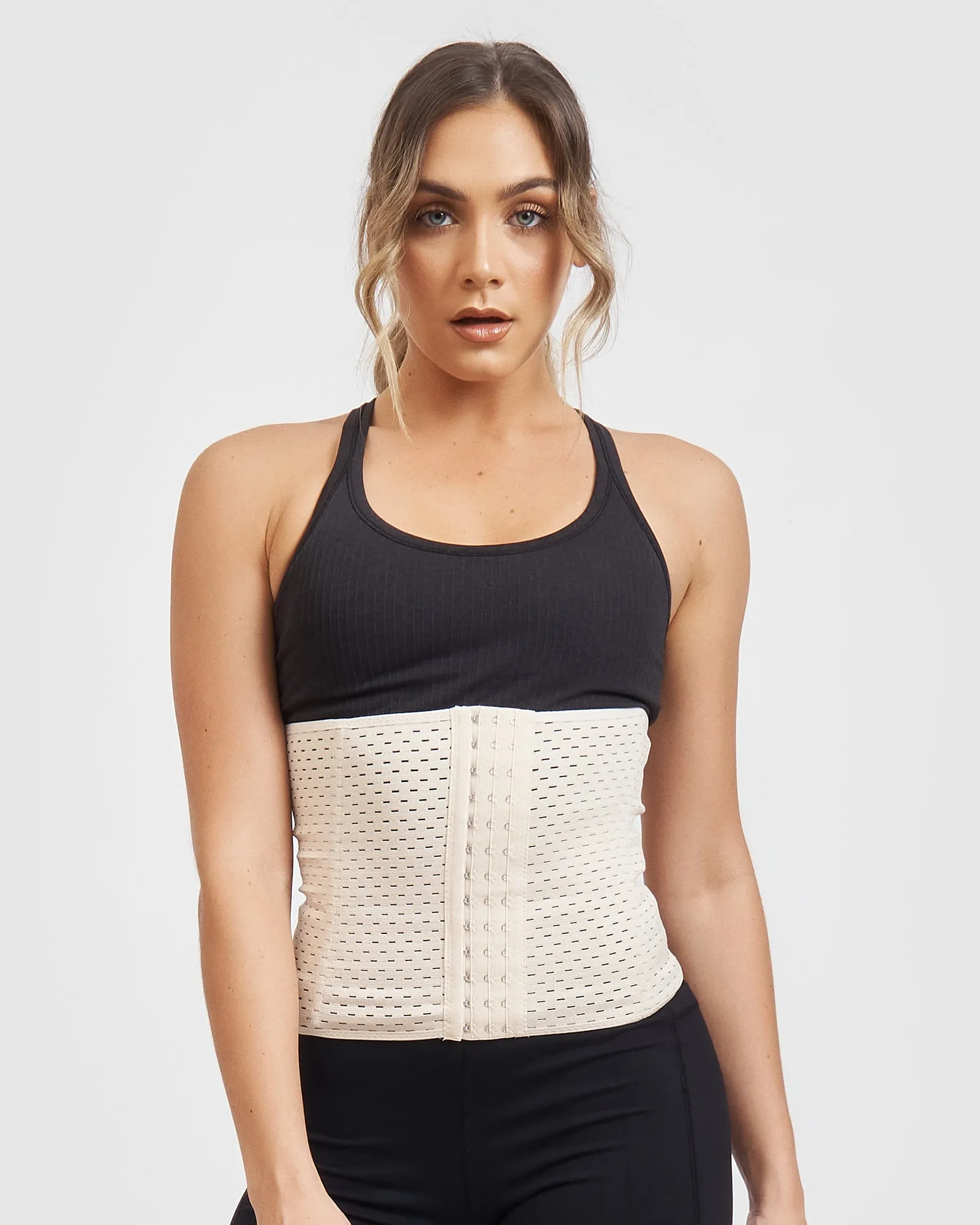 Core Trainer Everyday Breathable Non Latex Waist Trainer Neutral