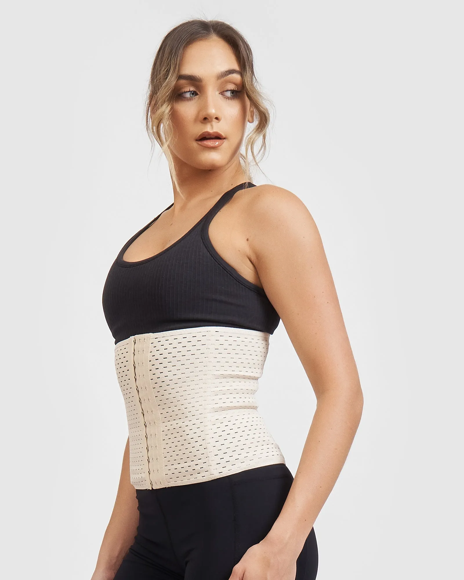 Core Trainer Everyday Breathable Non Latex Waist Trainer Neutral