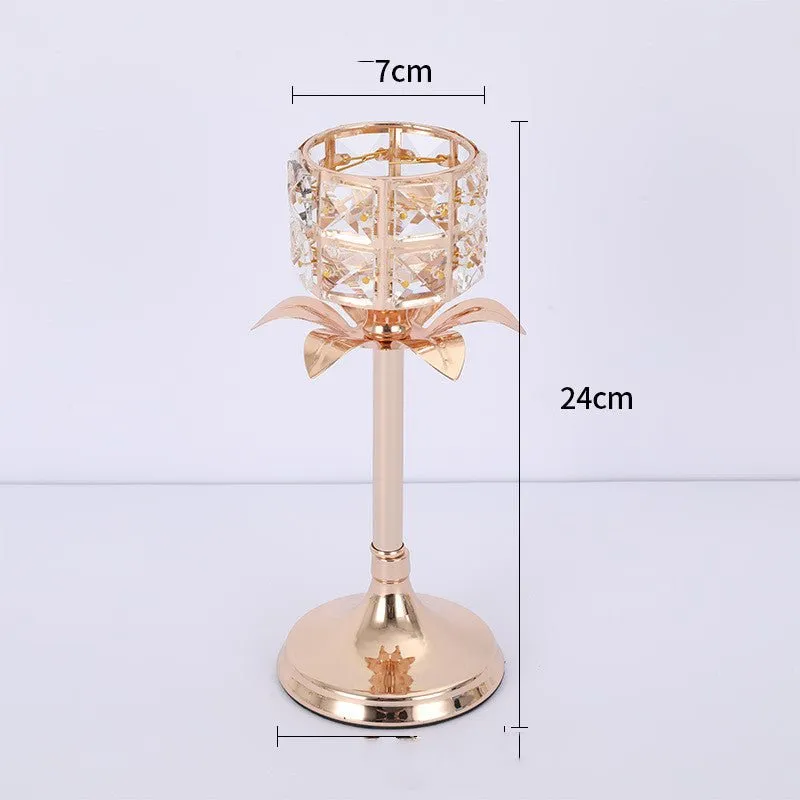 Crystal Glow Candle Holders