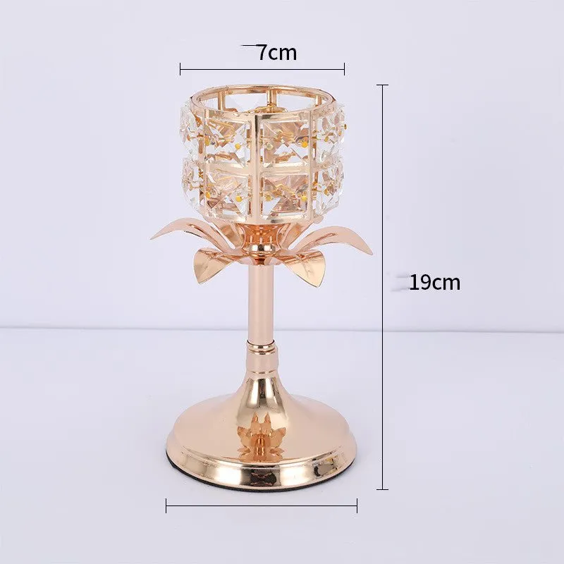 Crystal Glow Candle Holders