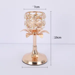 Crystal Glow Candle Holders