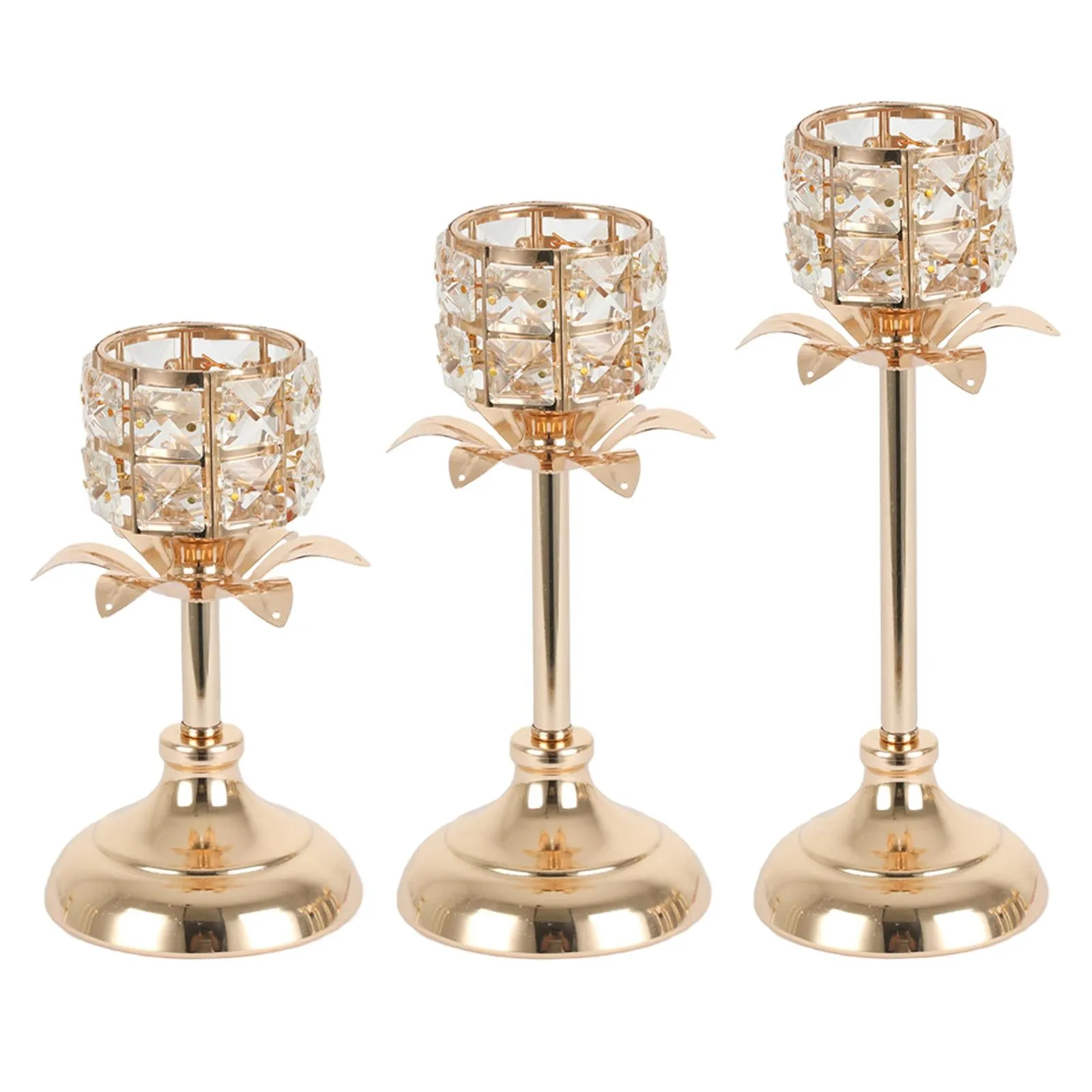 Crystal Glow Candle Holders