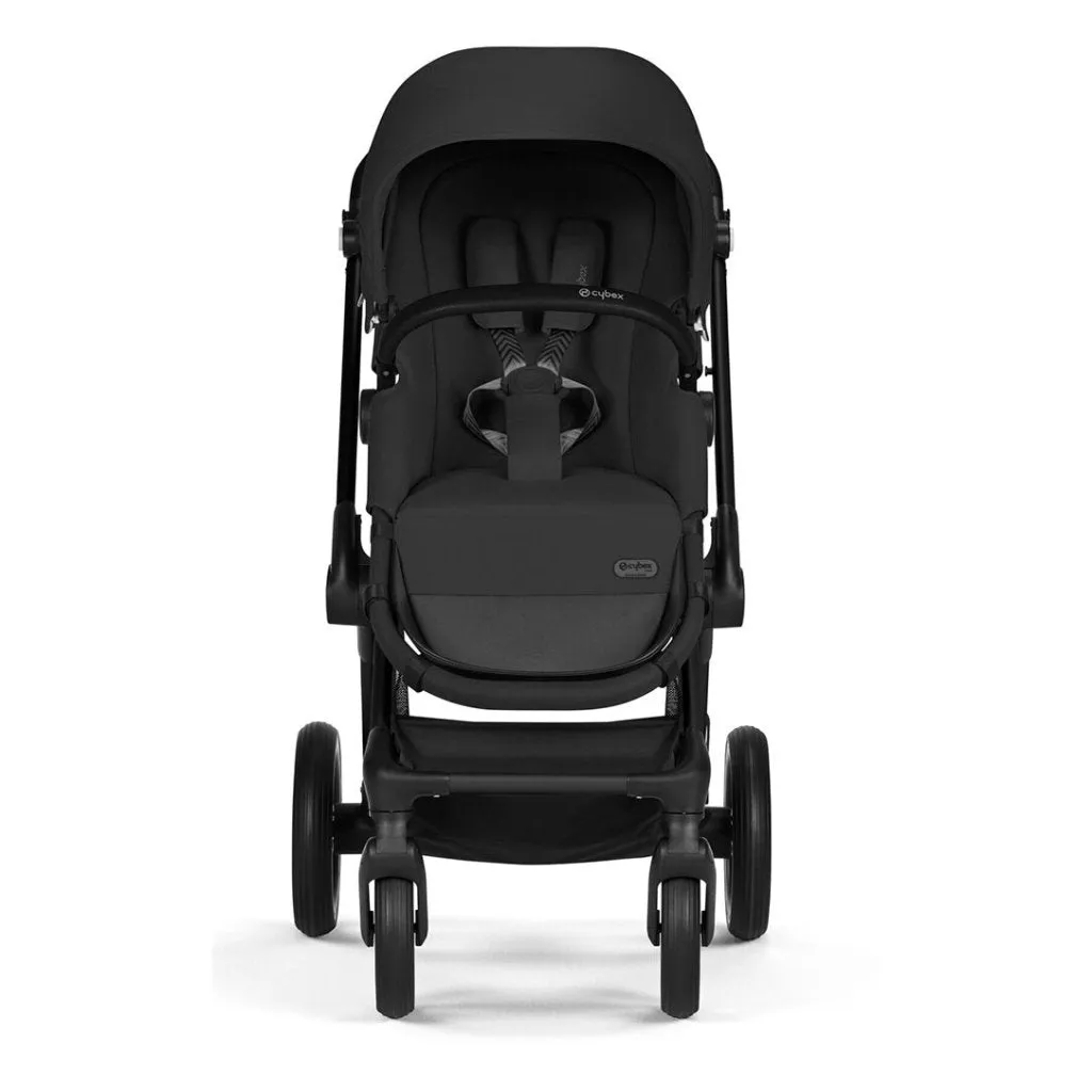 CYBEX EOS LUX Stroller With Black Frame - Moon Black