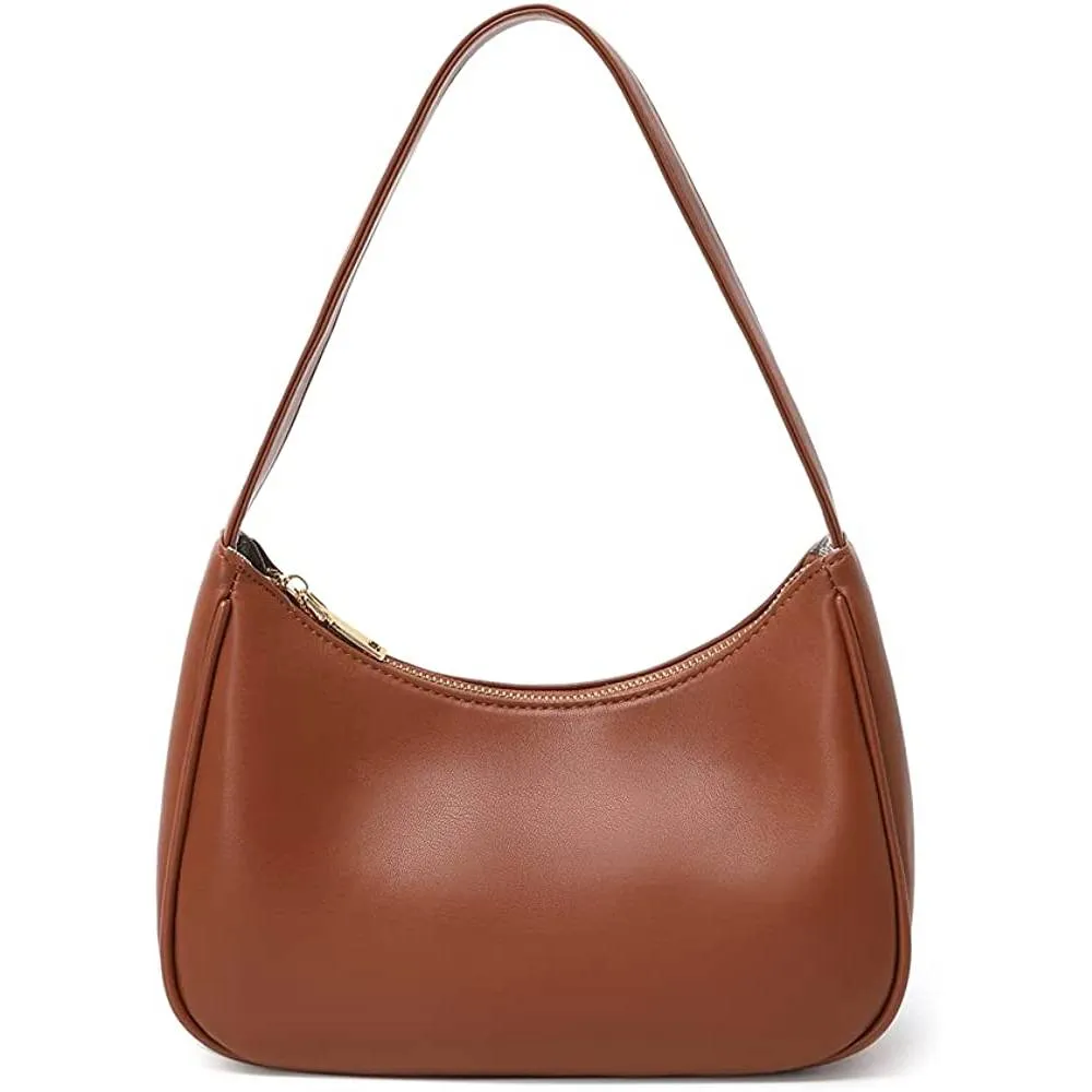 CYHTWSDJ Shoulder Bags for Women, Cute Hobo Tote Handbag Mini Clutch Purse with Zipper Closure | Multiple Colors