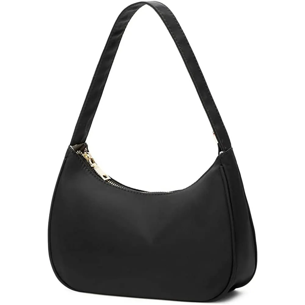CYHTWSDJ Shoulder Bags for Women, Cute Hobo Tote Handbag Mini Clutch Purse with Zipper Closure | Multiple Colors