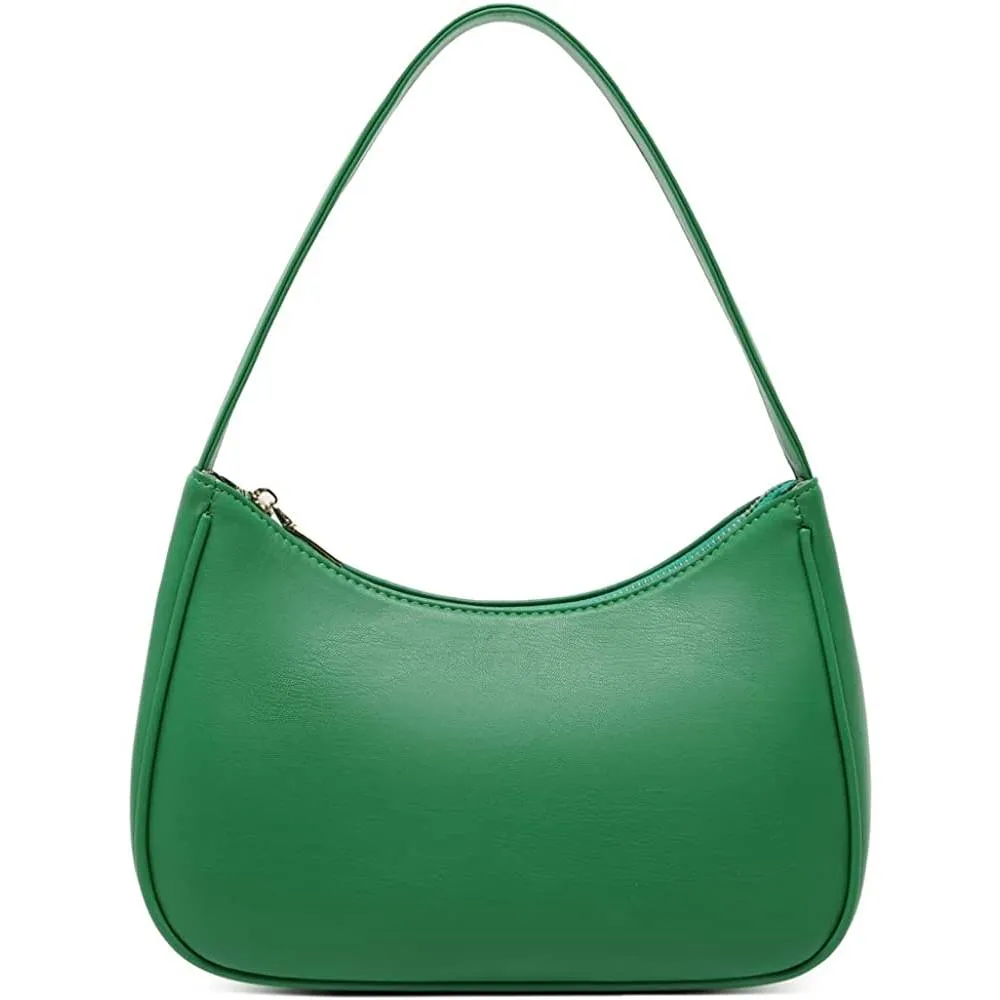 CYHTWSDJ Shoulder Bags for Women, Cute Hobo Tote Handbag Mini Clutch Purse with Zipper Closure | Multiple Colors