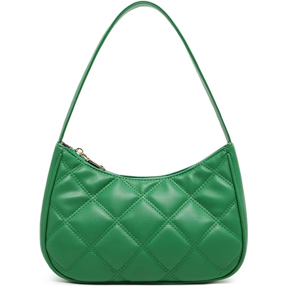 CYHTWSDJ Shoulder Bags for Women, Cute Hobo Tote Handbag Mini Clutch Purse with Zipper Closure | Multiple Colors