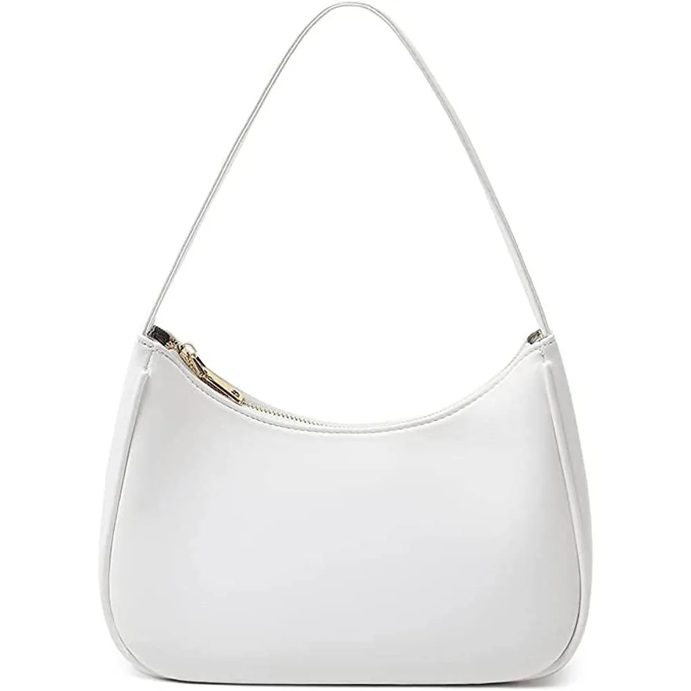 CYHTWSDJ Shoulder Bags for Women, Cute Hobo Tote Handbag Mini Clutch Purse with Zipper Closure | Multiple Colors