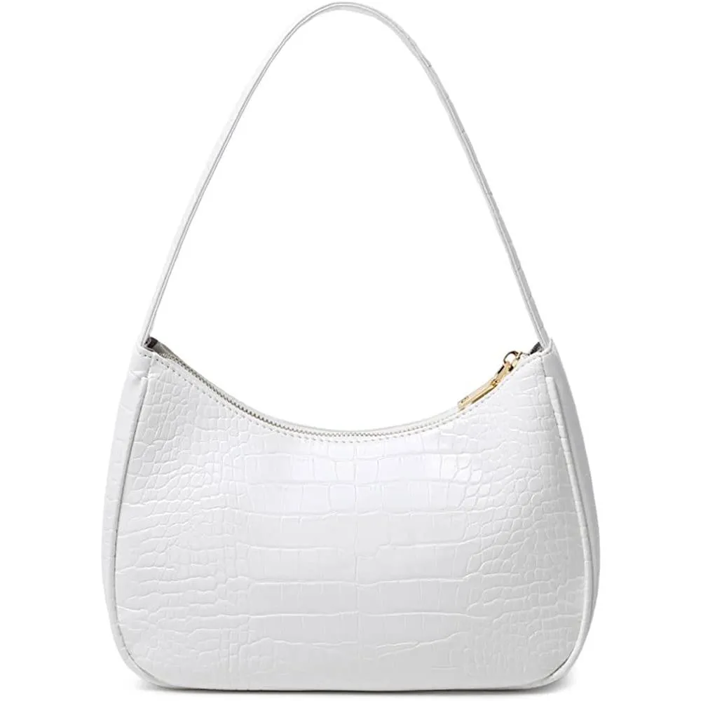 CYHTWSDJ Shoulder Bags for Women, Cute Hobo Tote Handbag Mini Clutch Purse with Zipper Closure | Multiple Colors