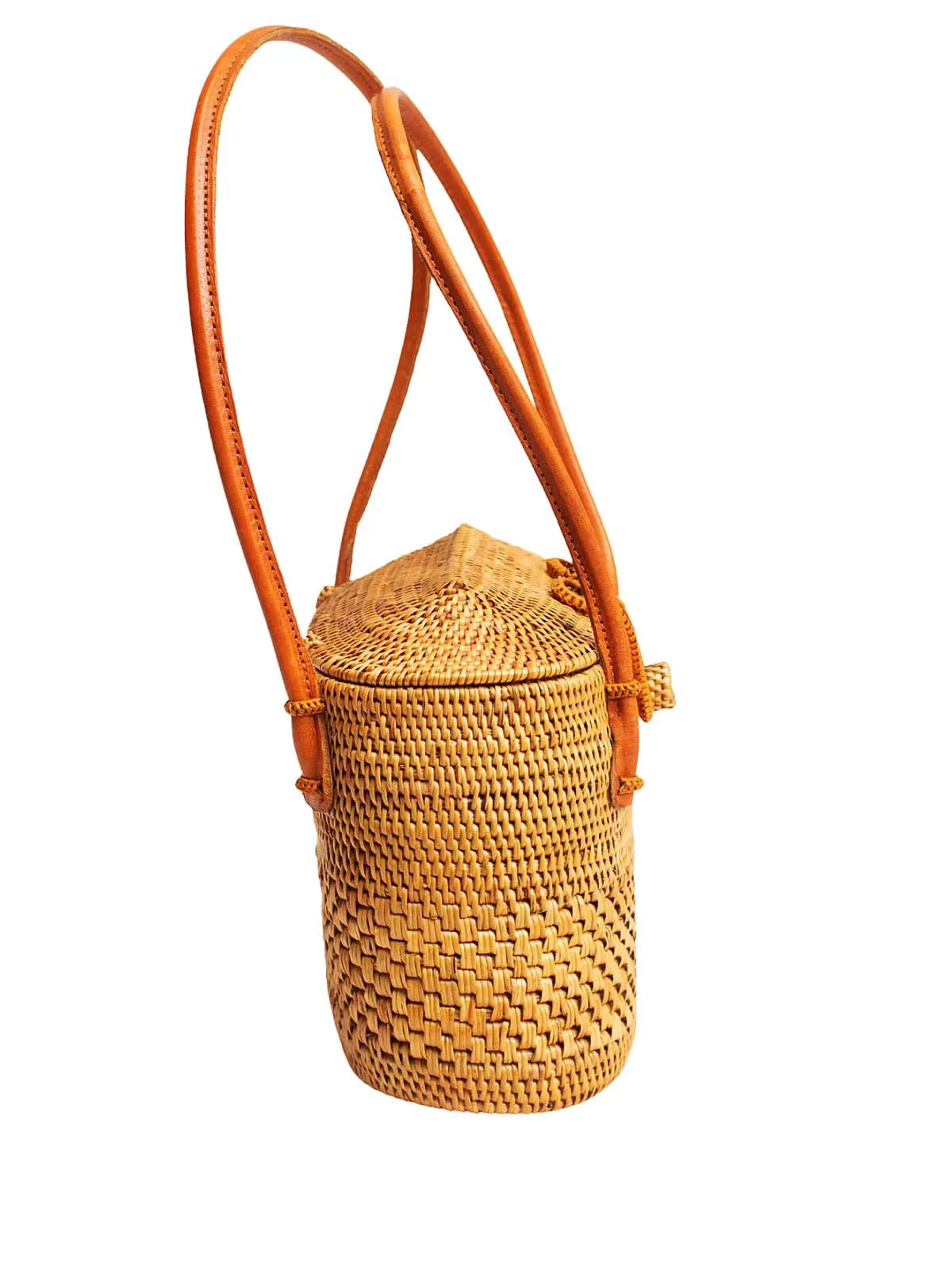 Doria Rattan Shoulder Bag ::RET