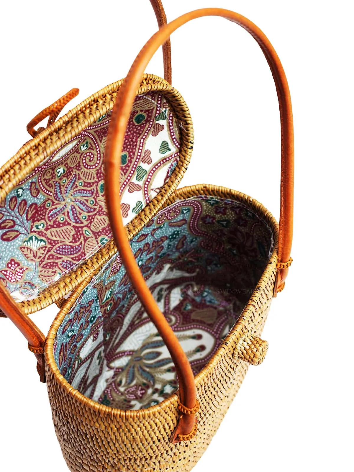 Doria Rattan Shoulder Bag ::RET