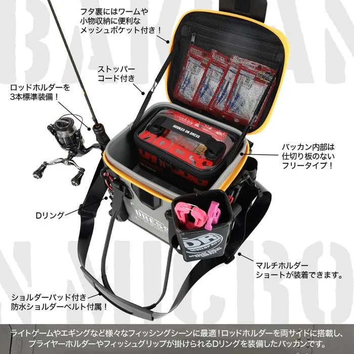 Dress Bakkan micro with Rod Holders 12L