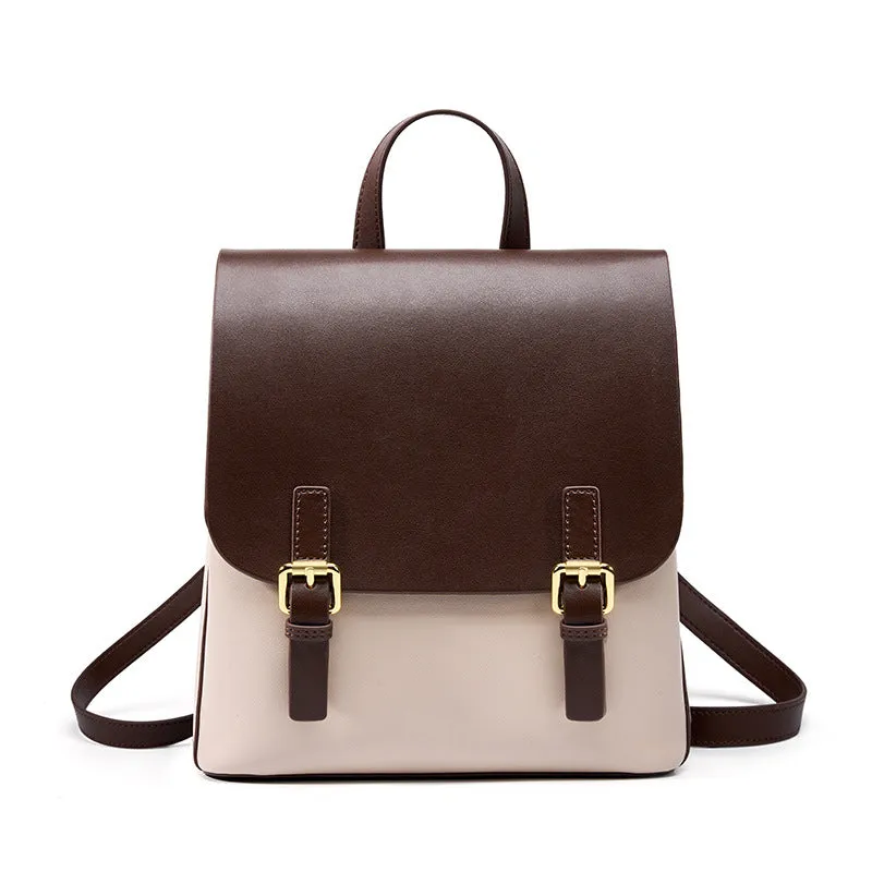 Durable Female College Simple Large Capacity Backpacks
