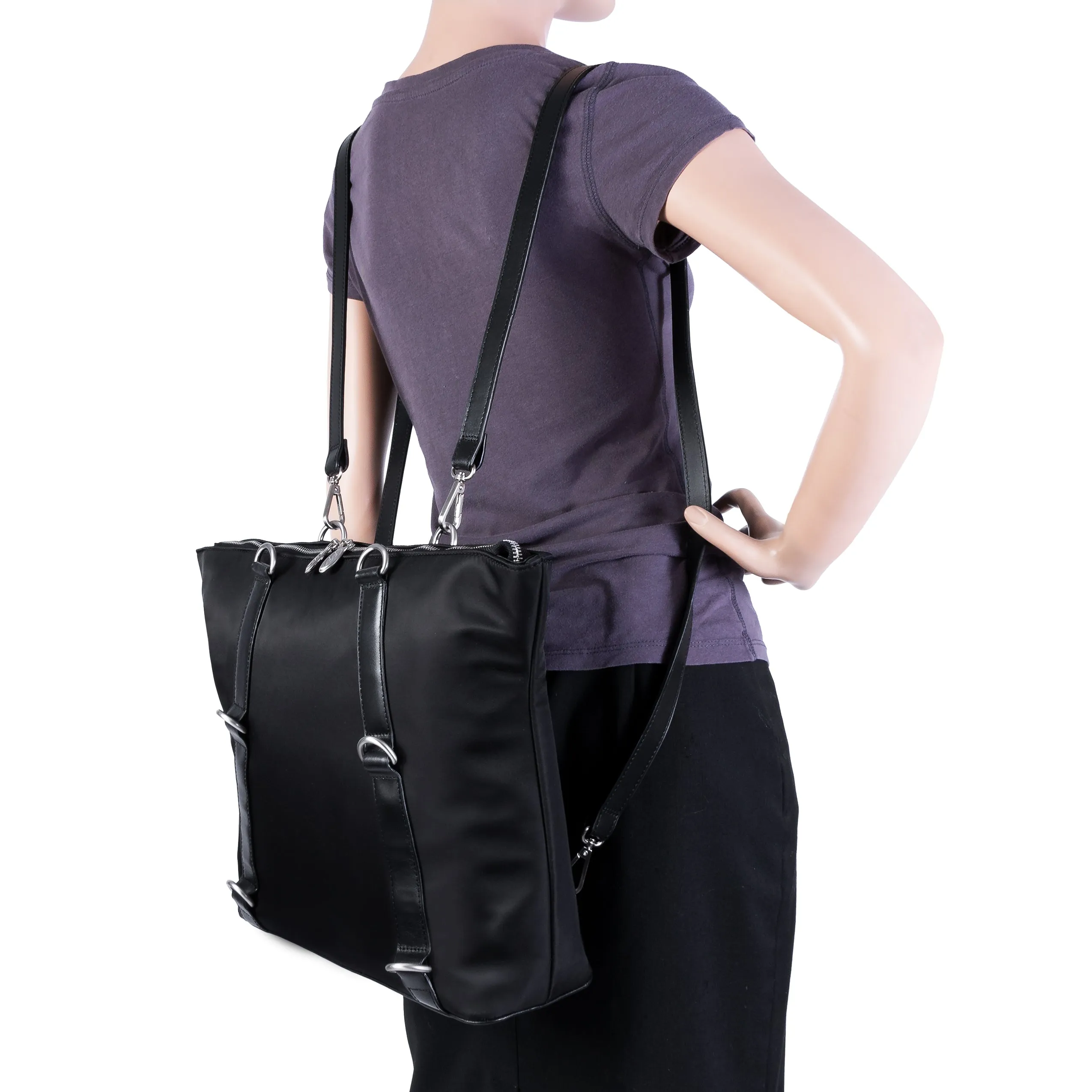 DYLAN | 3-In-1 Nylon Convertible Backpack Tote