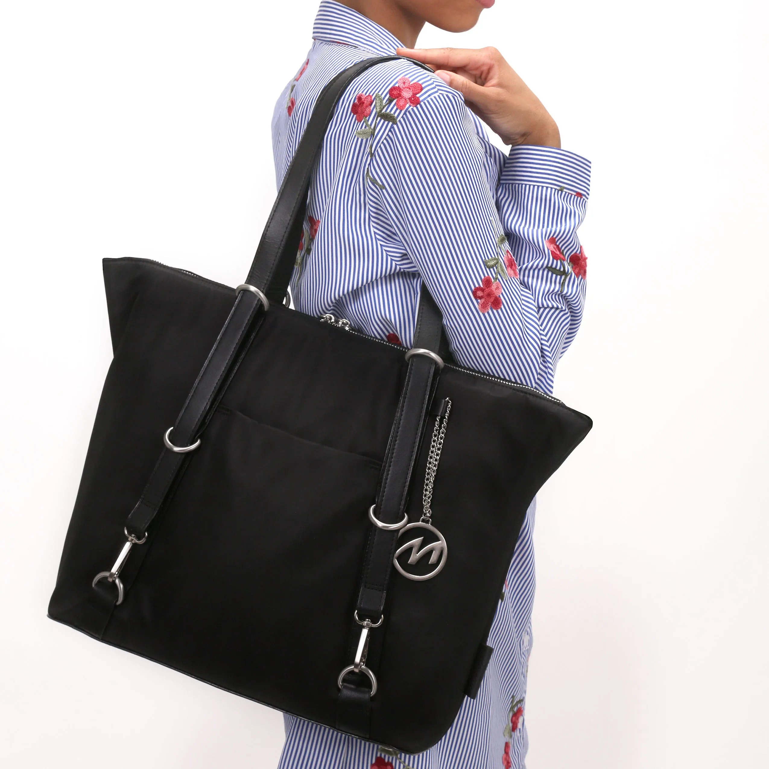 DYLAN | 3-In-1 Nylon Convertible Backpack Tote