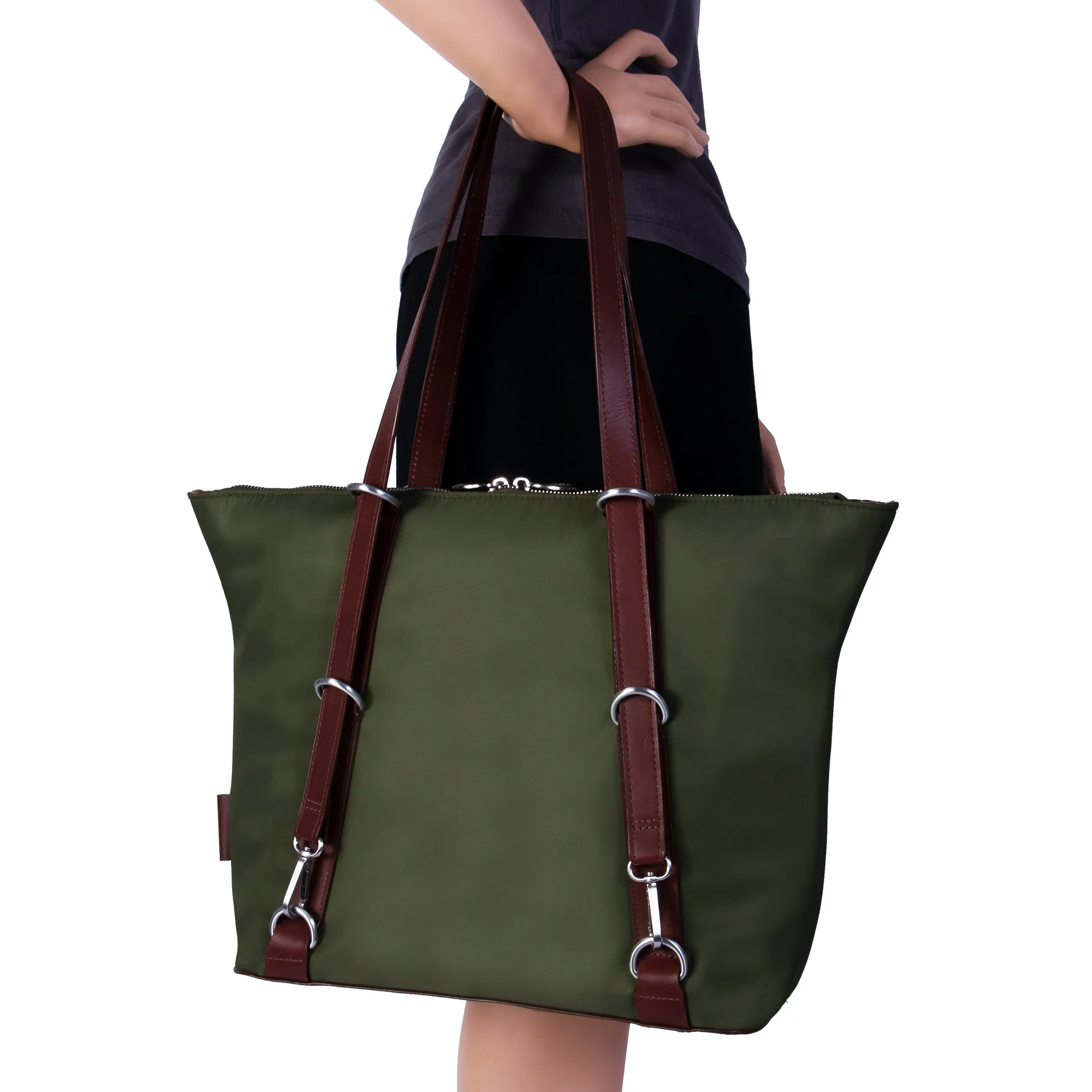 DYLAN | 3-In-1 Nylon Convertible Backpack Tote