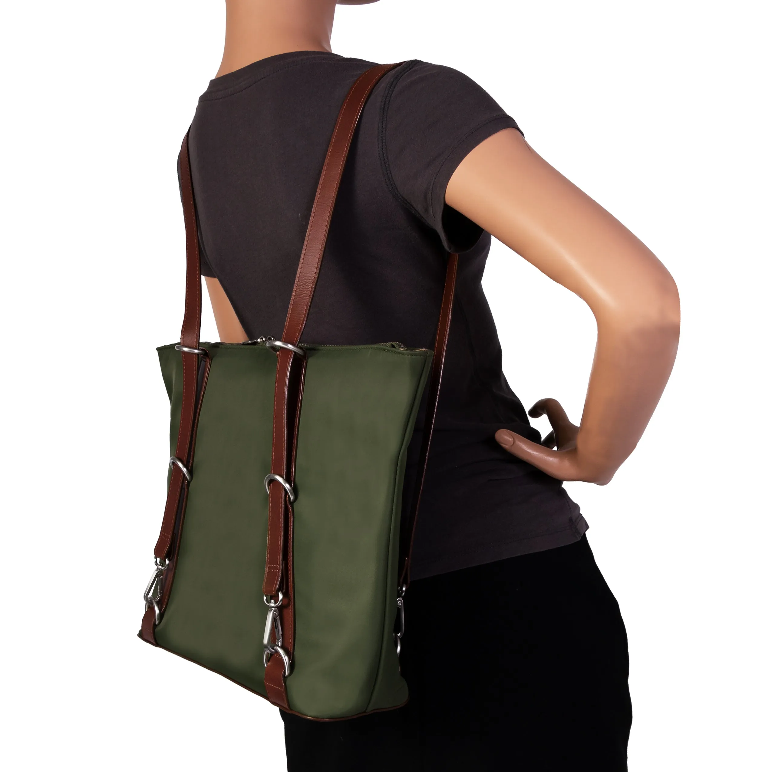DYLAN | 3-In-1 Nylon Convertible Backpack Tote