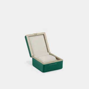 EATON 1 WATCH CASE - EMERALD / CHAMPAGNE