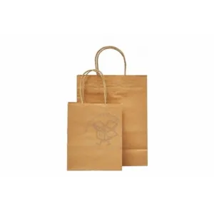 Eco-Kraft Paper Bag (Natural Kraft), 18 x 8 x 22cm (H)