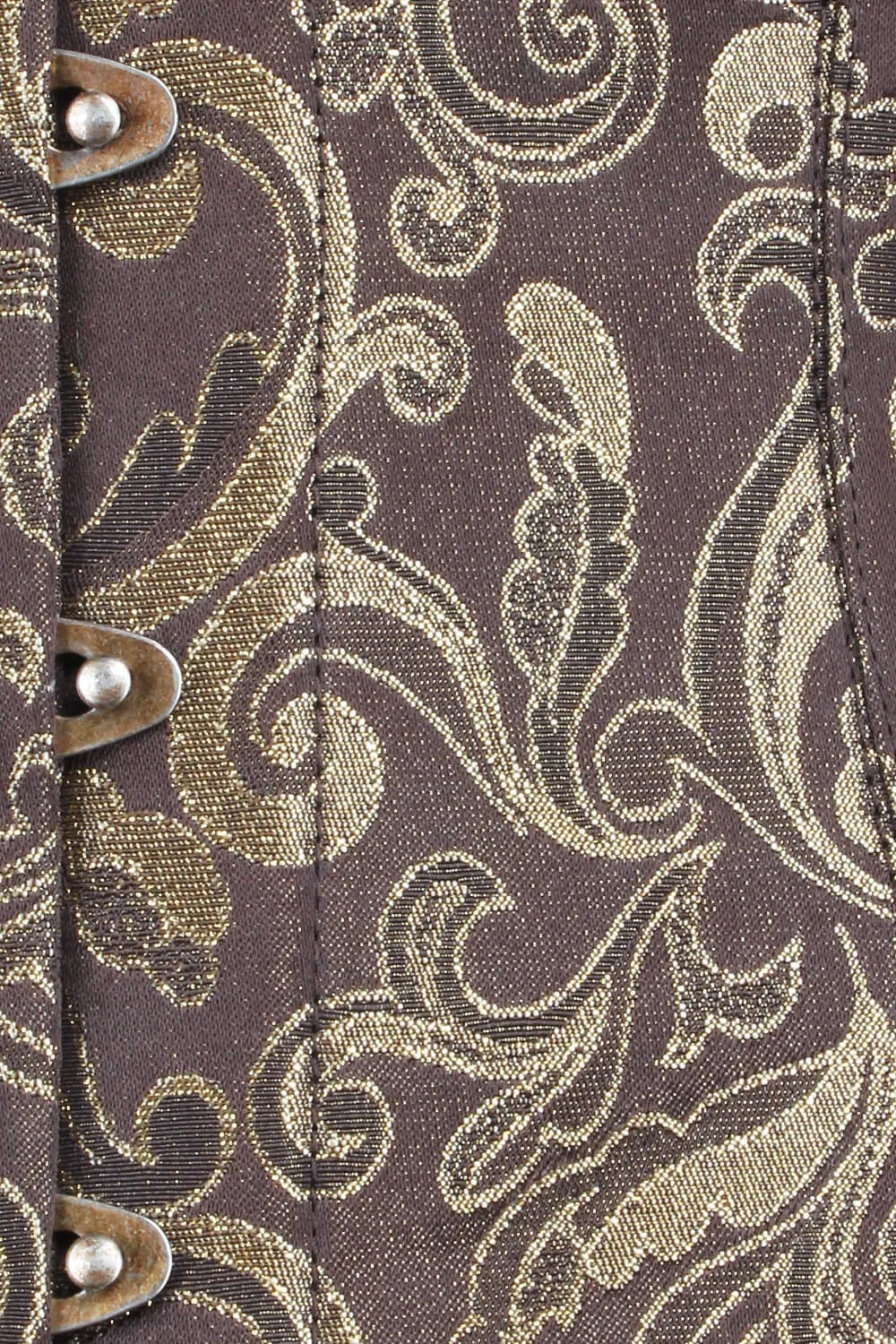 Edwardian Long Line Brocade Corset (ELC-401)