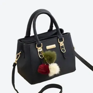 Elegant Chic Leather Handbags with Charm