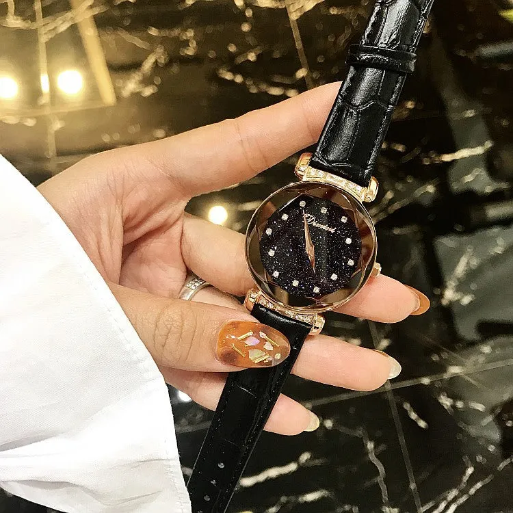 Elegant Diamond Scale Women's Watch