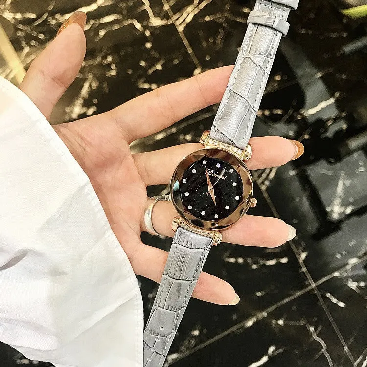 Elegant Diamond Scale Women's Watch