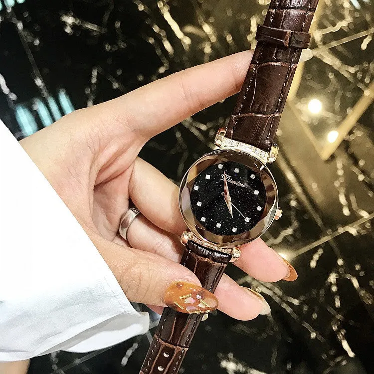 Elegant Diamond Scale Women's Watch