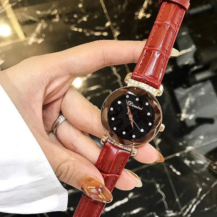 Elegant Diamond Scale Women's Watch