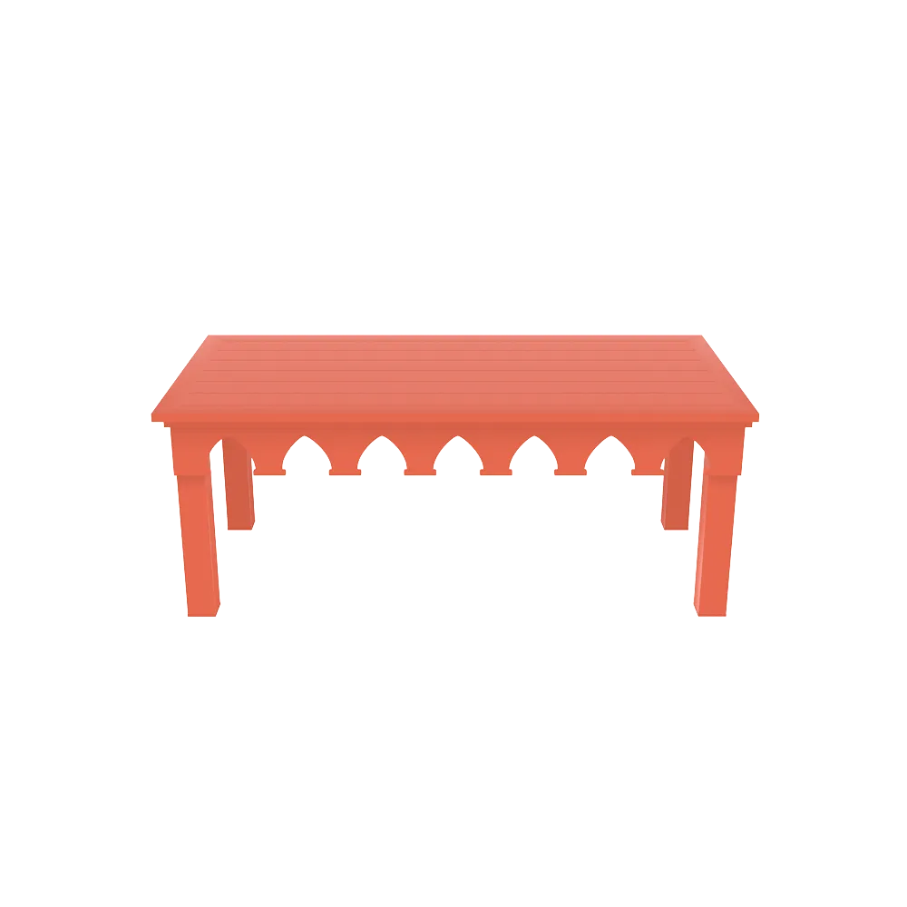 Final Sale - Ocean Drive Rectangle Coffee Table