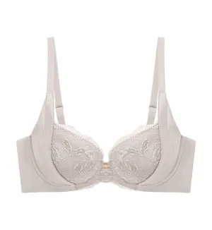 Florale Rose Lilies Wired Padded Push Up Bra