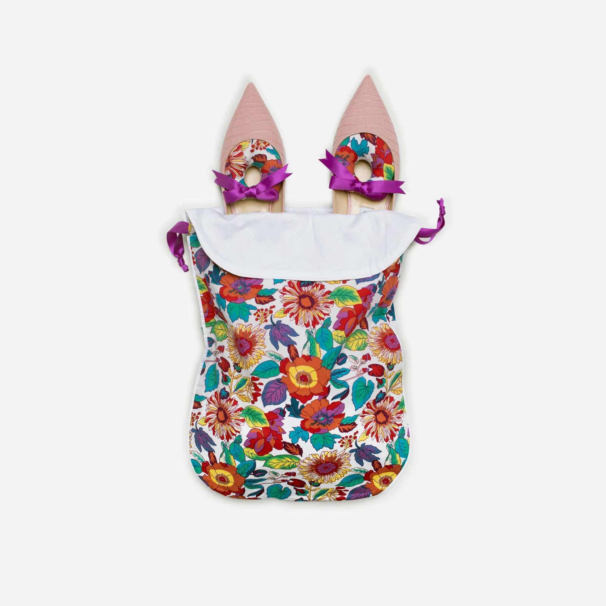 Fresh Bouquet Shoe Bag