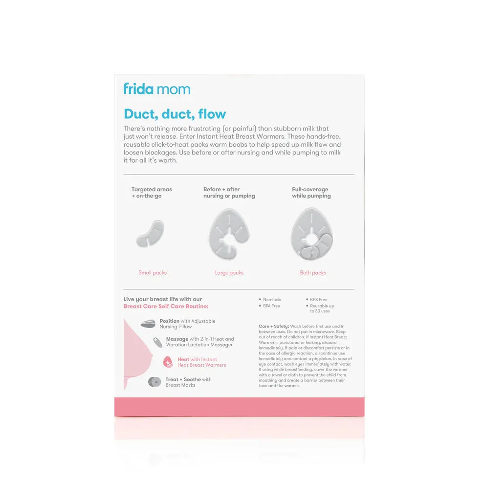 FridaBaby FridaMom Instant Heat Breast Warmers