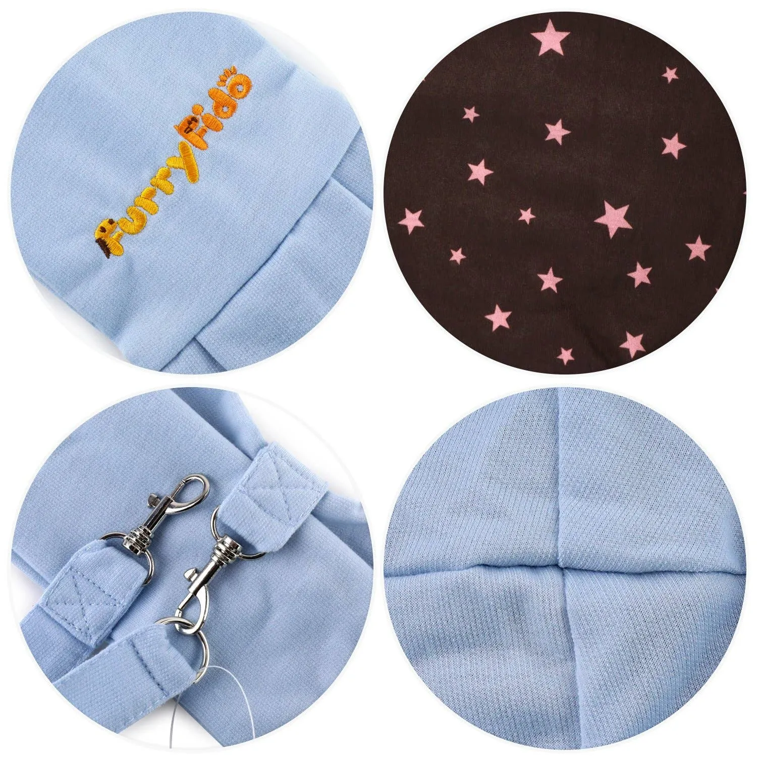 Furry Fido Pet Supplies - Furry Fido Classic Pet Sling - Blue