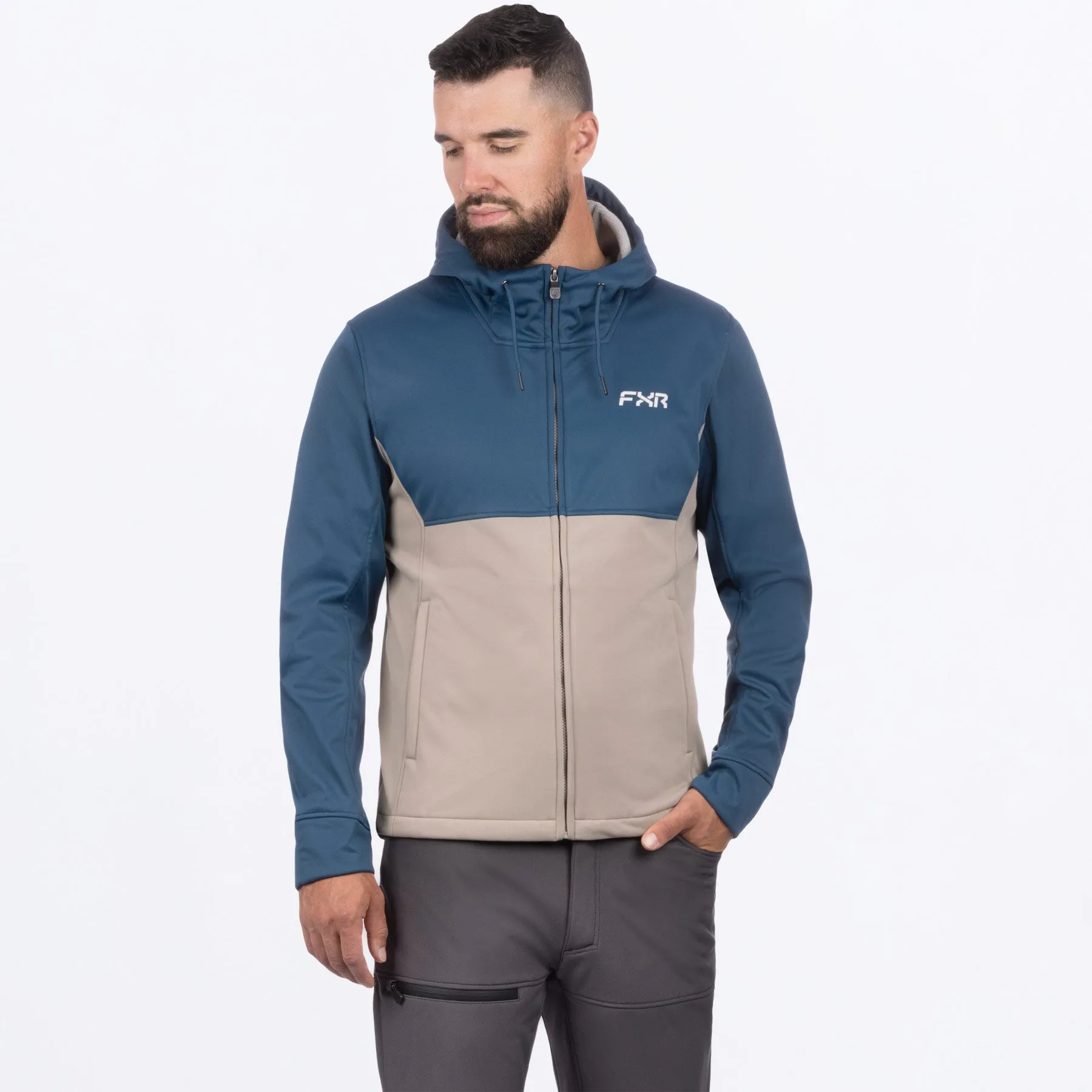 FXR Mens Uninsulated Hydrogen Softshell Jacket 2023