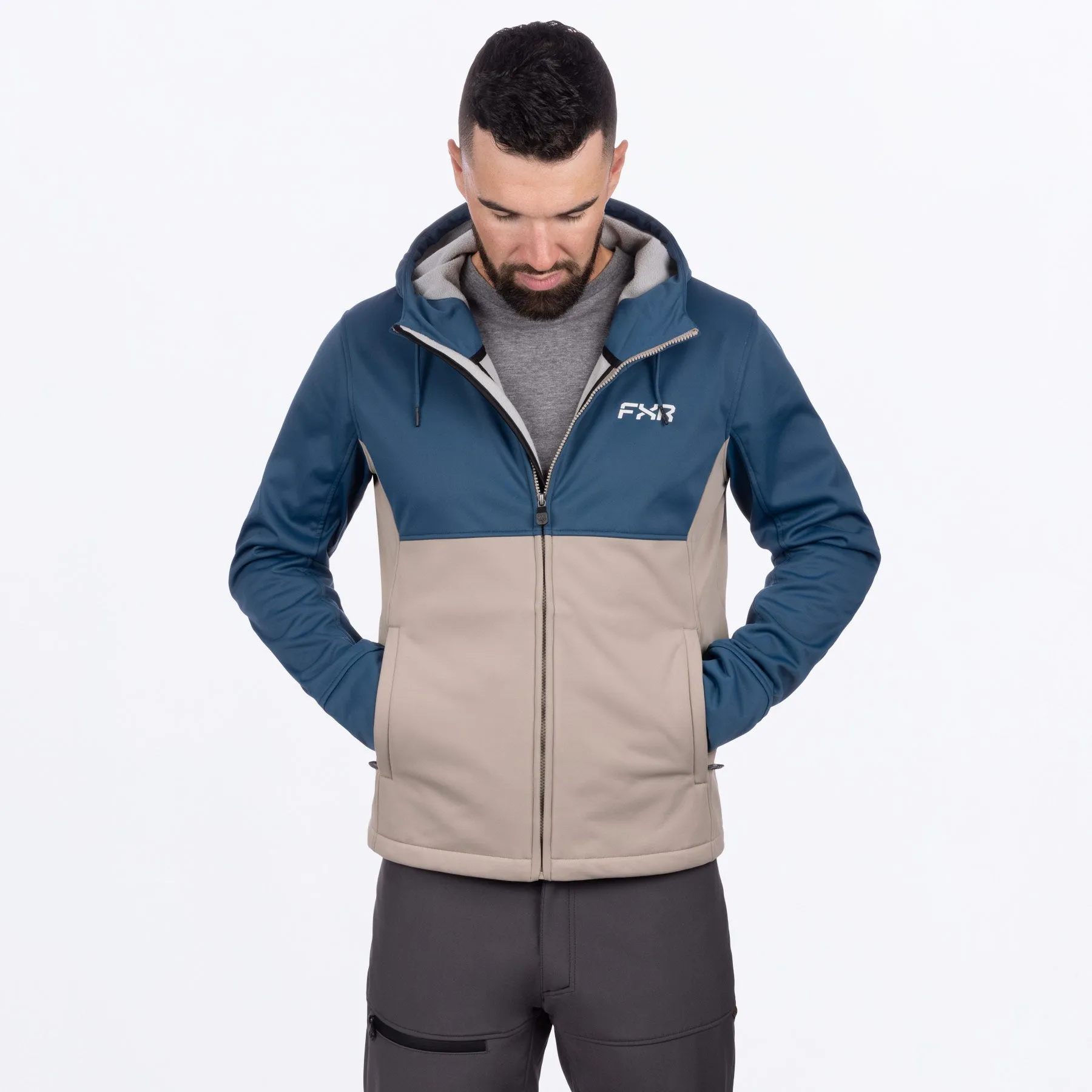 FXR Mens Uninsulated Hydrogen Softshell Jacket 2023