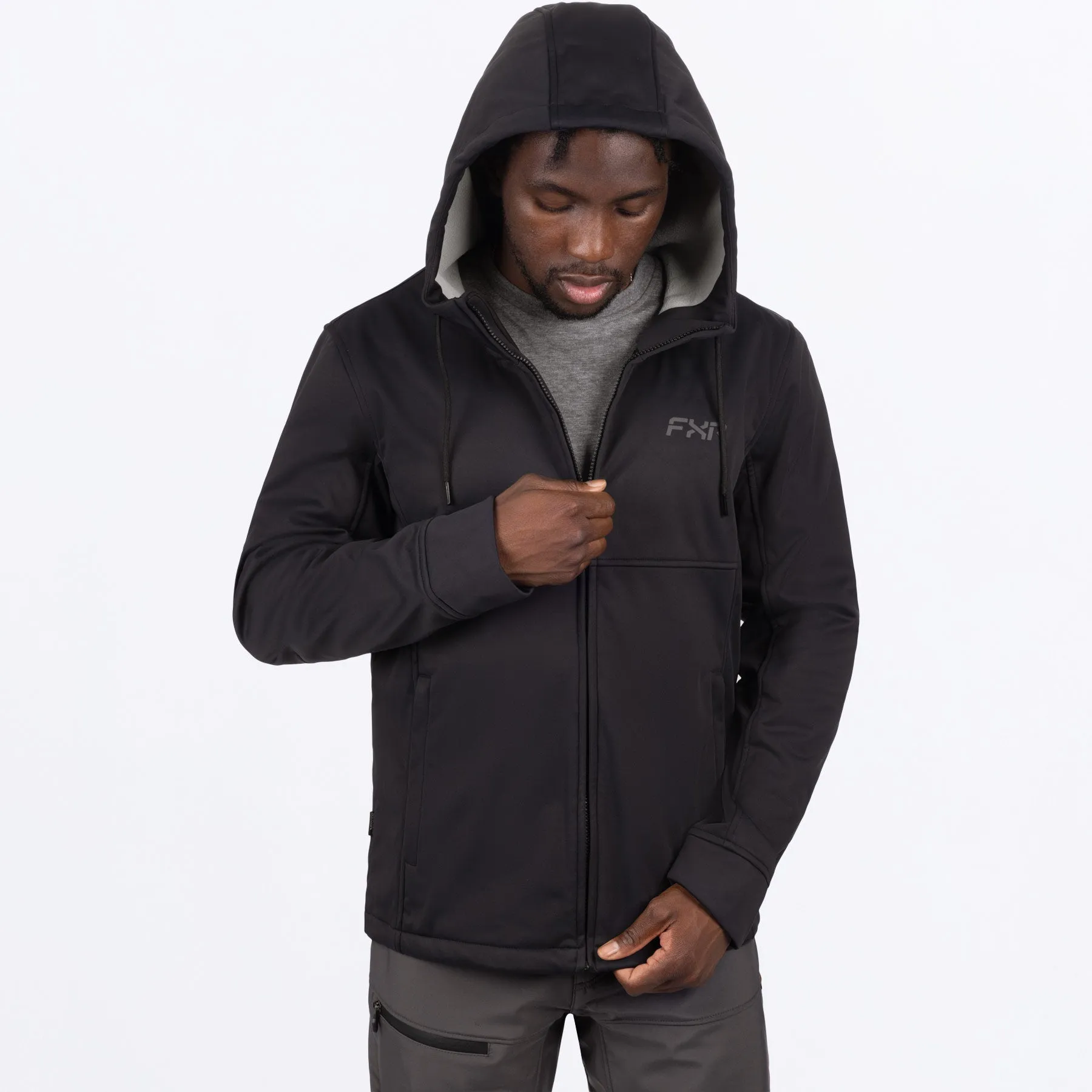 FXR Mens Uninsulated Hydrogen Softshell Jacket 2023