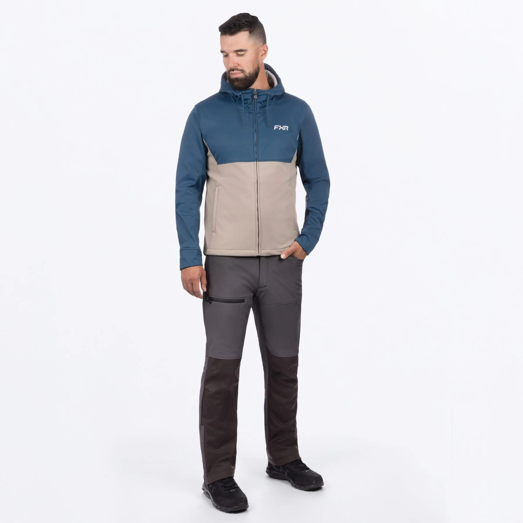 FXR Mens Uninsulated Hydrogen Softshell Jacket 2023