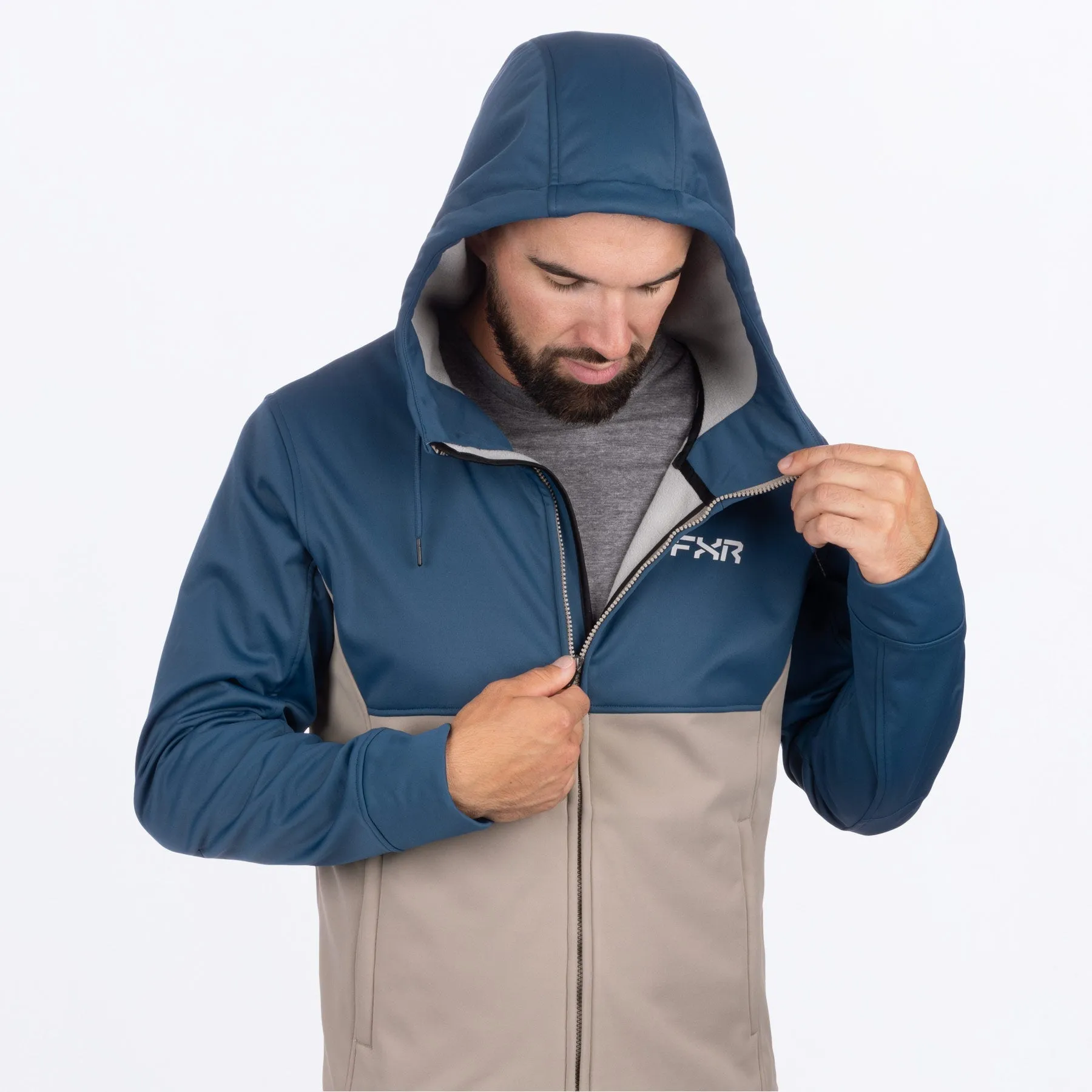 FXR Mens Uninsulated Hydrogen Softshell Jacket 2023