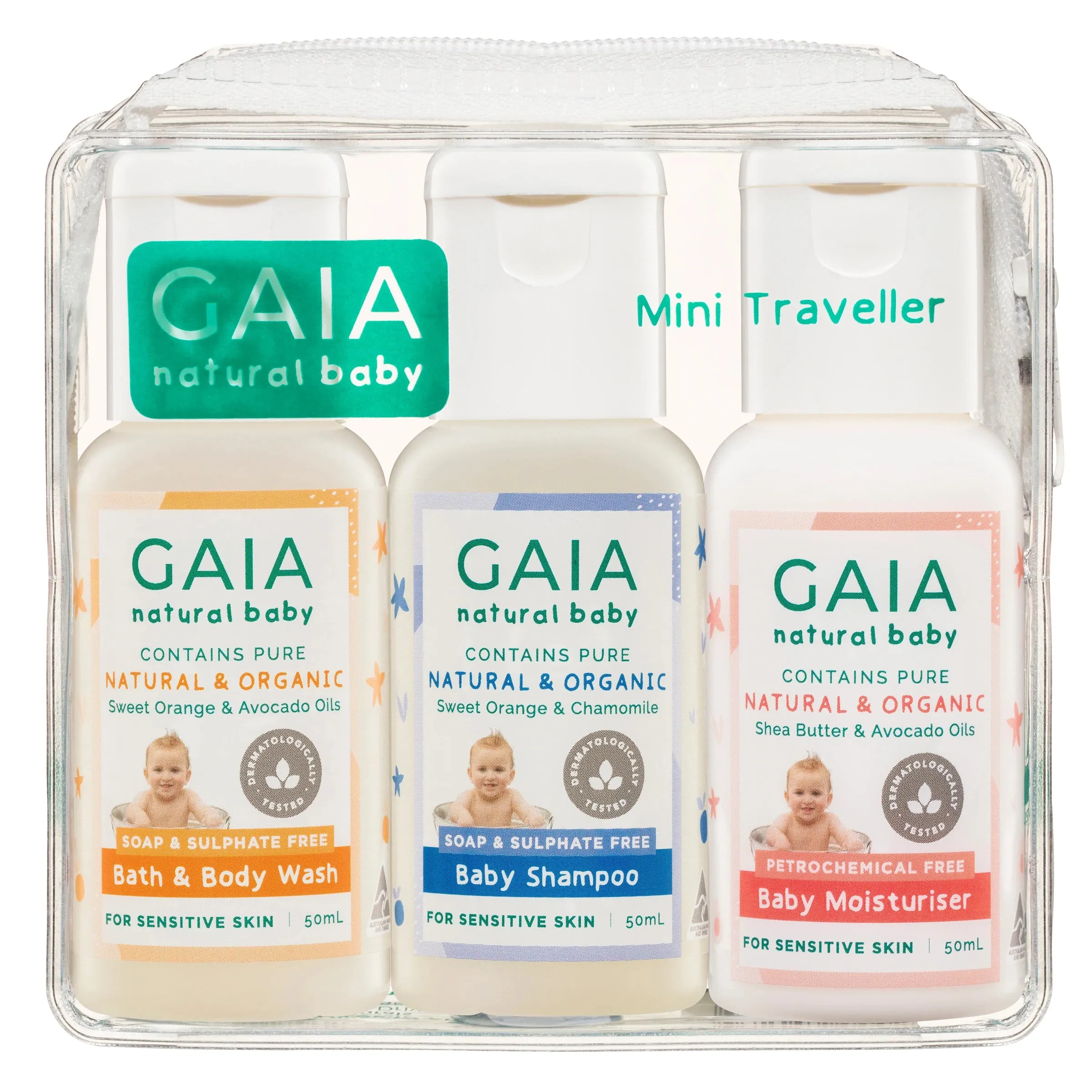 GAIA Mini Traveller Set 3 x 50ml Exp: 11/26
