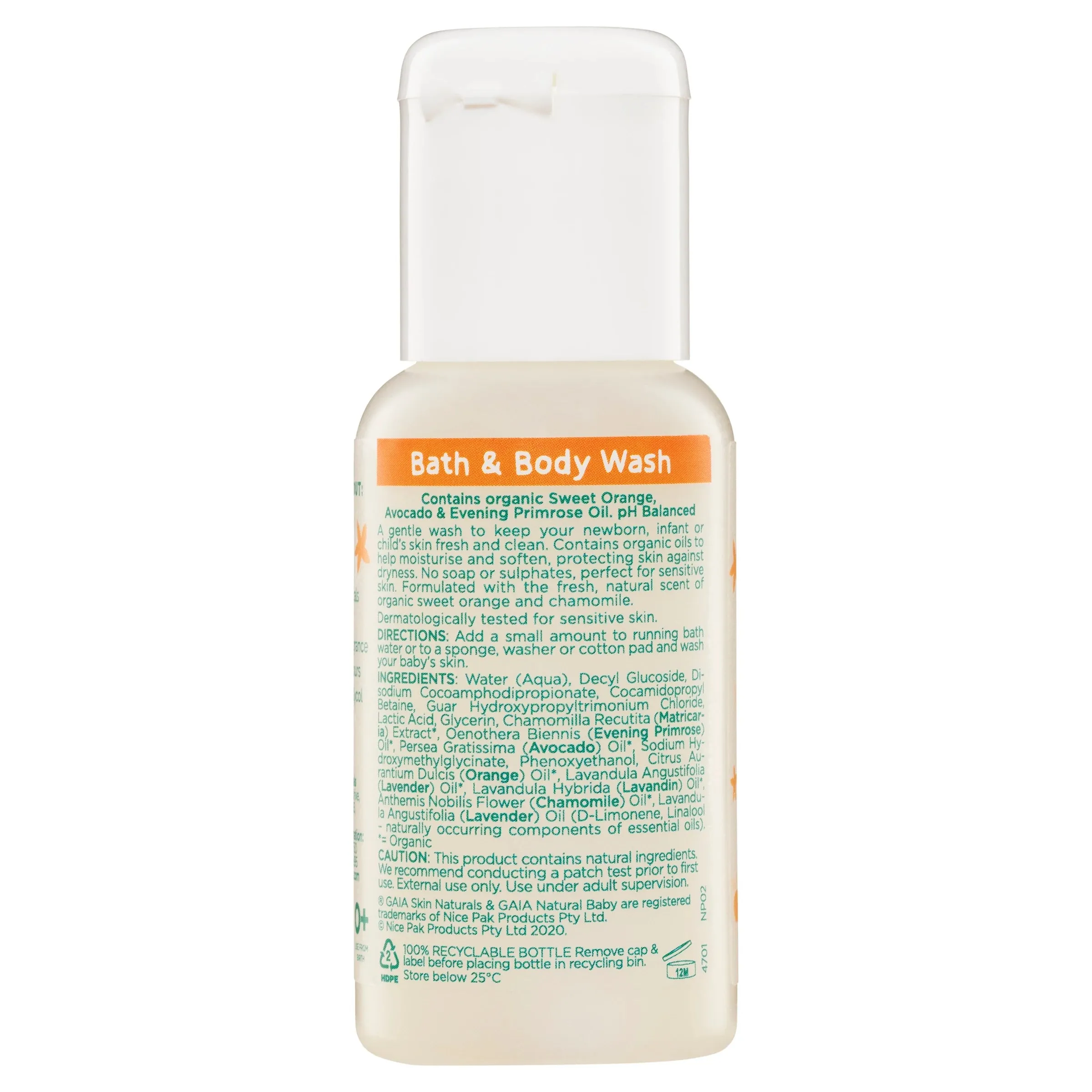 GAIA Mini Traveller Set 3 x 50ml Exp: 11/26
