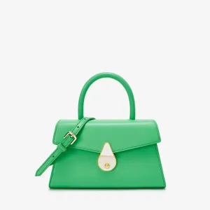 Genuine Leather Top Handle Mini Bag