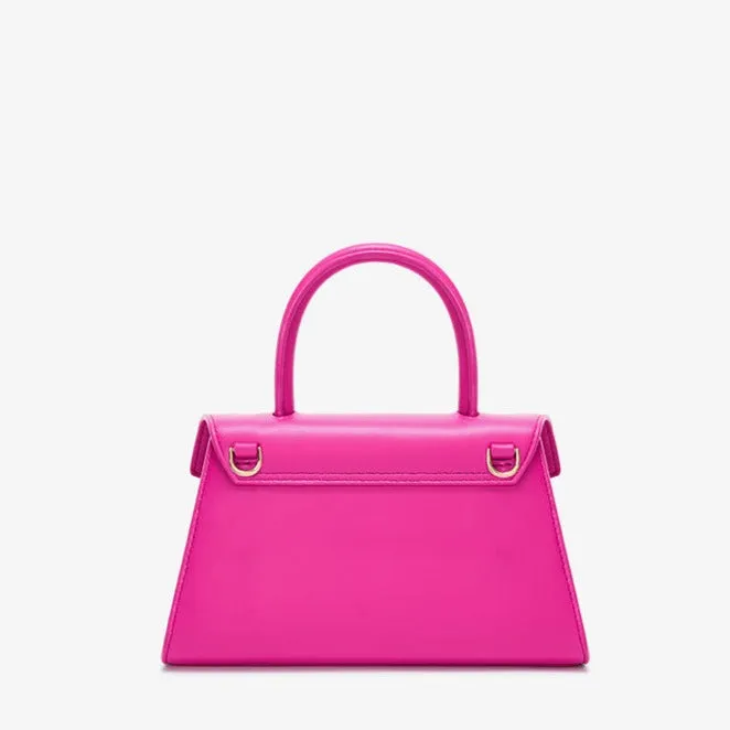 Genuine Leather Top Handle Mini Bag