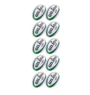 Gilbert Barbarian 2.0 Match Ball Bundle - 10 x balls and bag