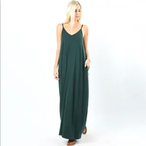 GRACE MAXI DRESS TEAL