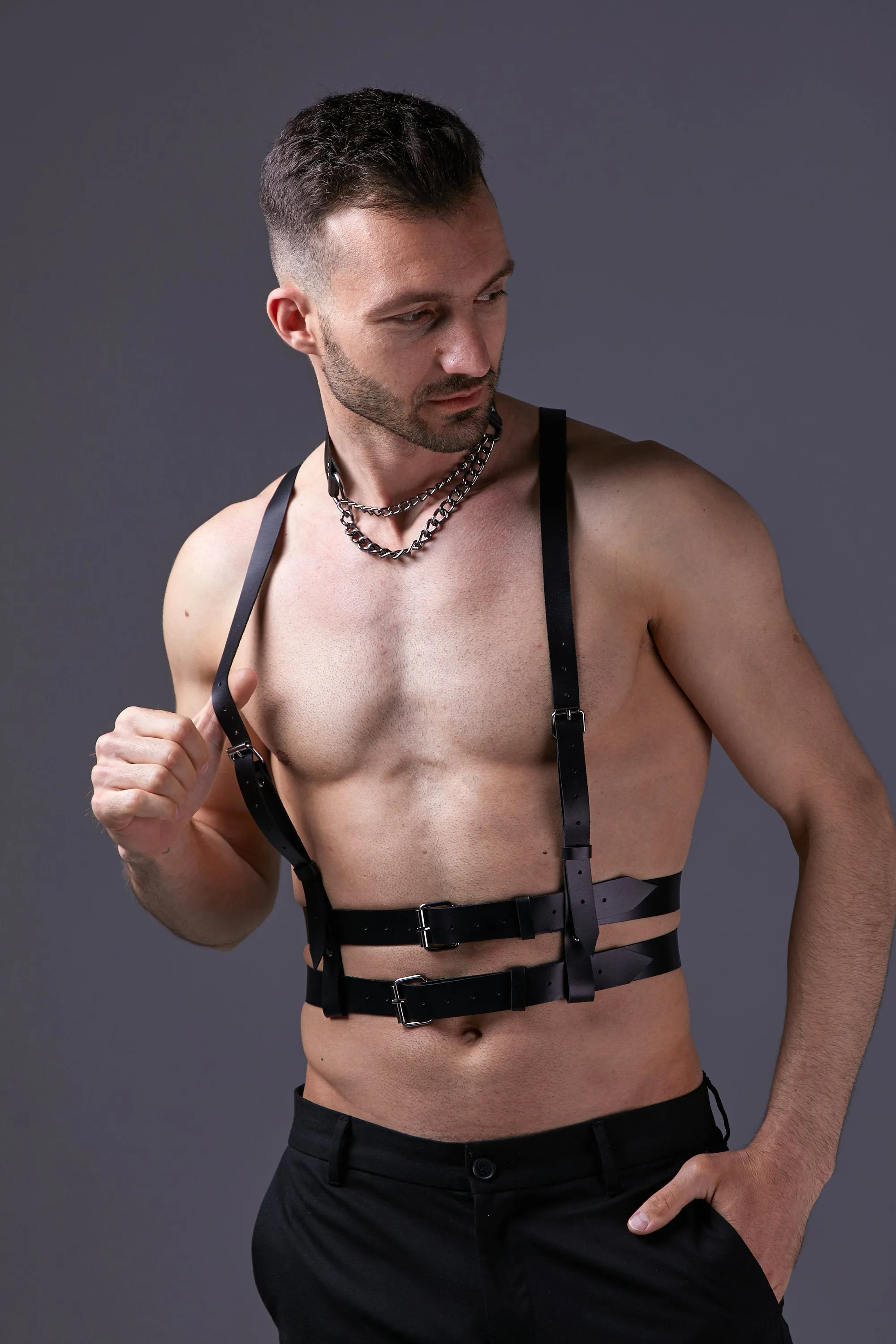 Harness "Aros" & choker "Collus"
