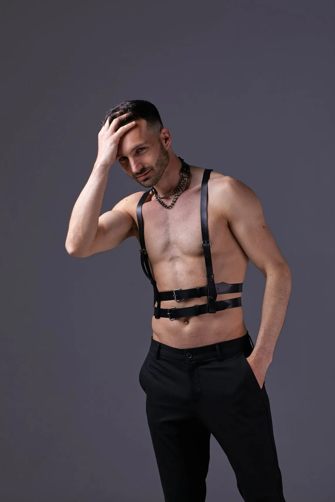 Harness "Aros" & choker "Collus"