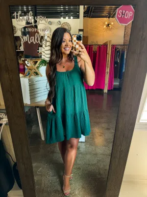 HAVANA HEAT DRESS-GREEN