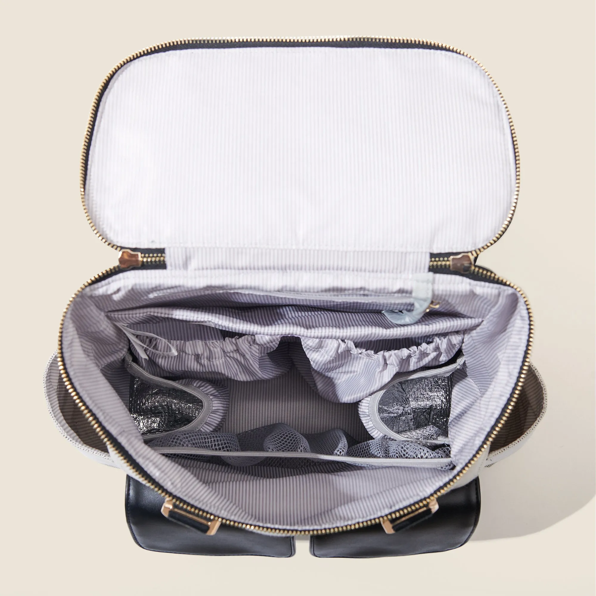 Houndstooth Backpack Diaper Bag